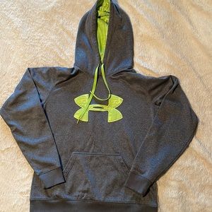 Under Armor sweatshirt.